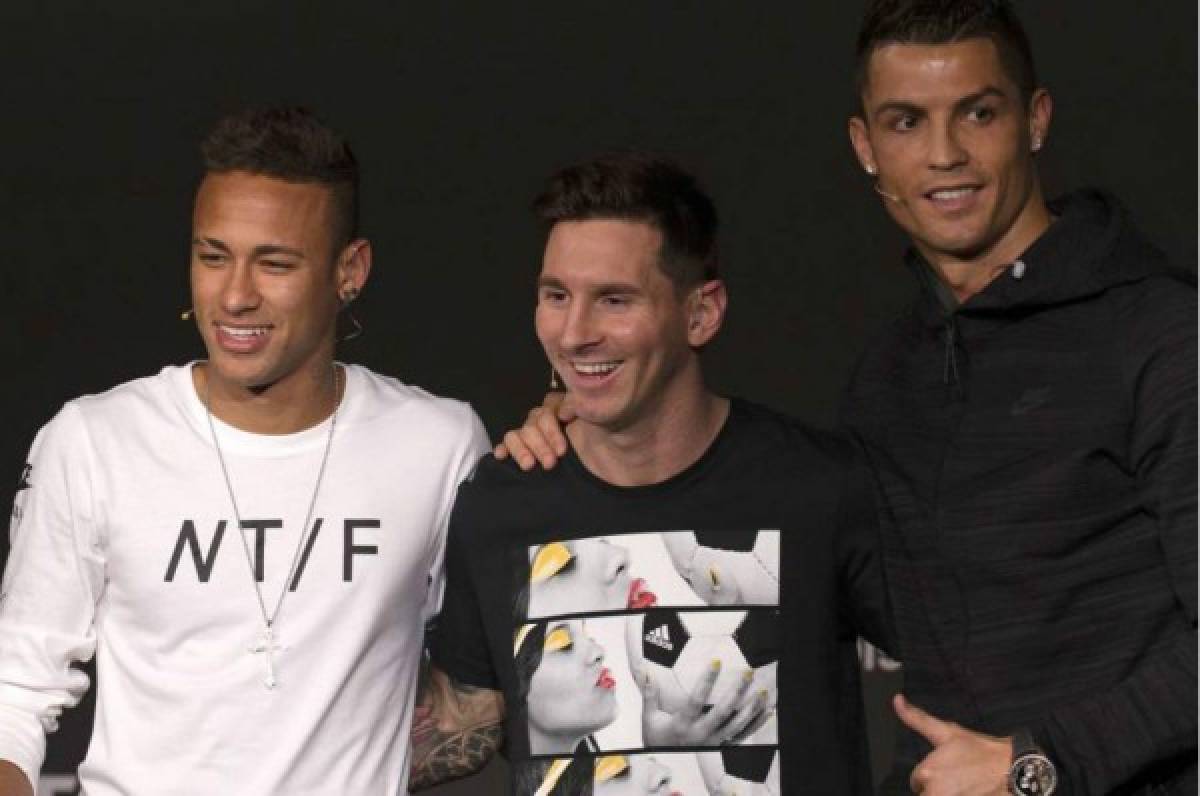 Neymar elige su quinteto ideal con Messi, pero sin Cristiano Ronaldo