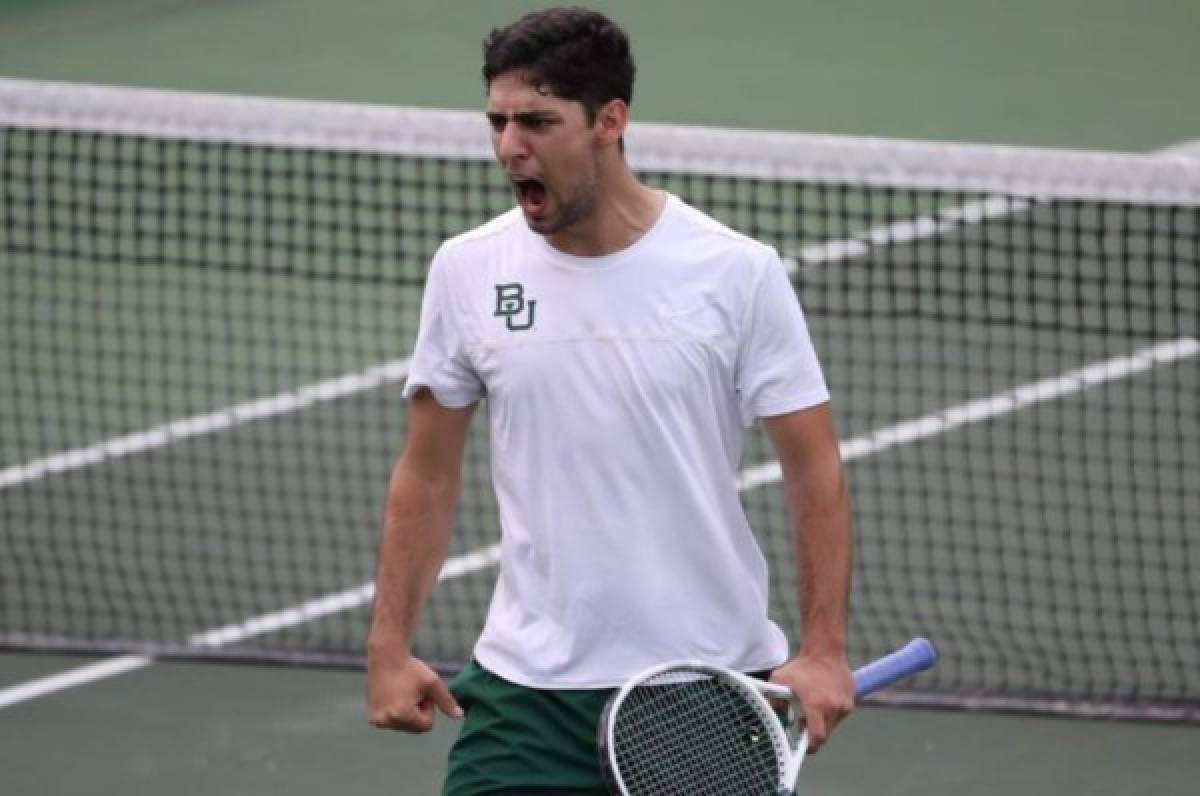 El hondureño Jimmy Bendeck gana el primer partido de dobles del torneo NCAA  