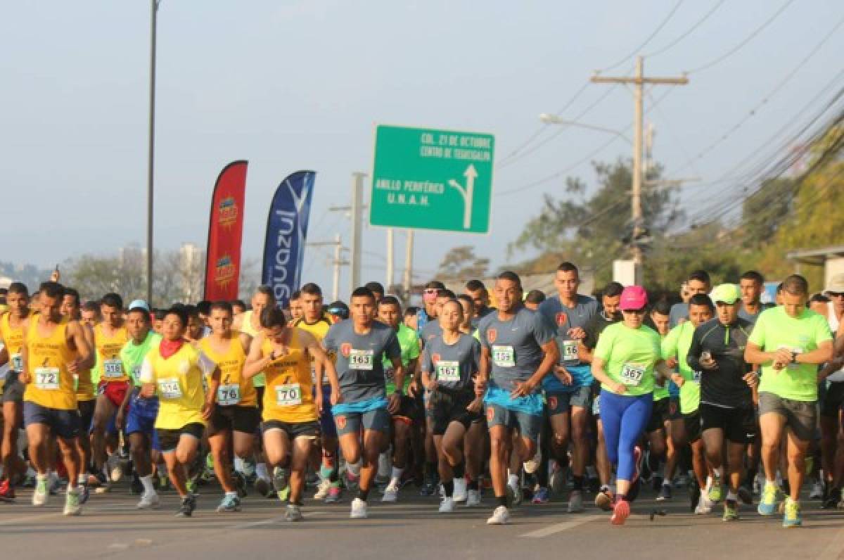 Las mejores Imagenes de la carrera Eco amistad Internacional en Santa Lucía Tegucigalpa