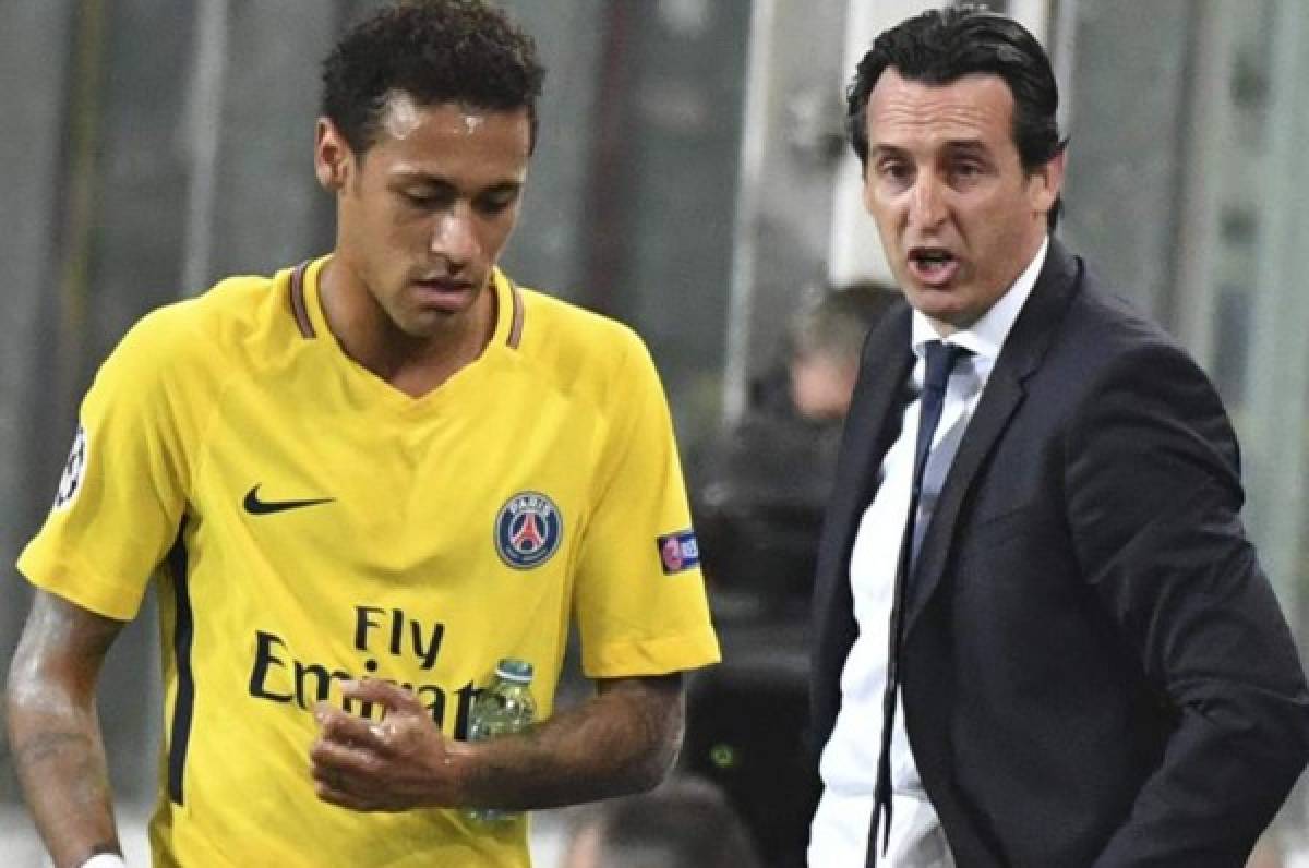 Emery: ''Neymar no debe caer en la provocación''