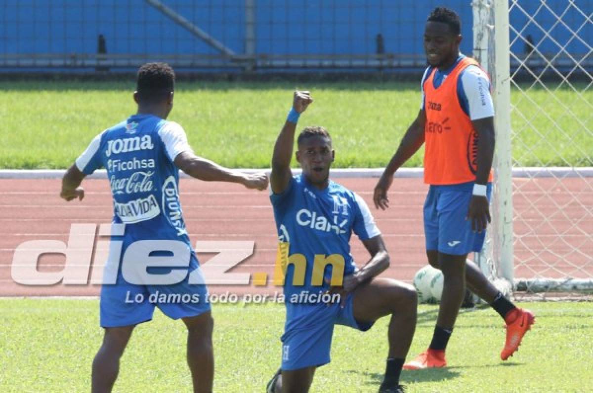 Honduras hizo su último entrenamiento previo al juego contra Costa Rica
