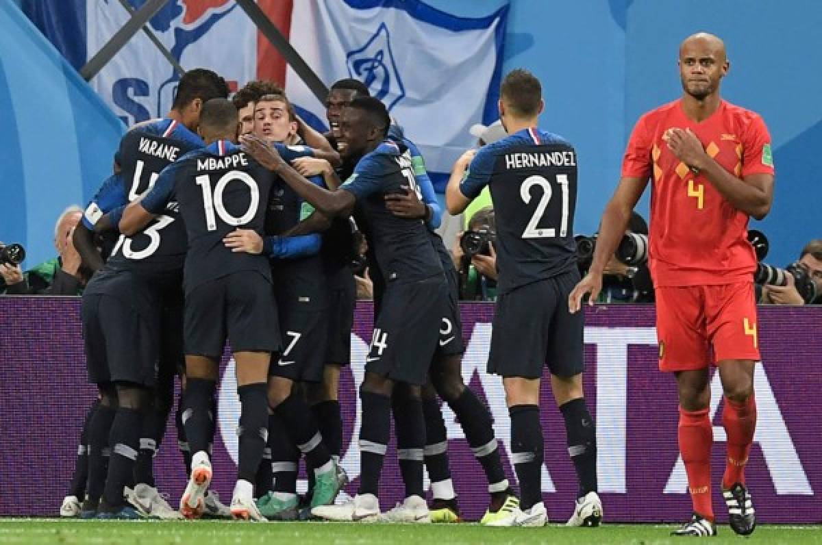 Francia se saca de encima a Bélgica y jugará la final del Mundial