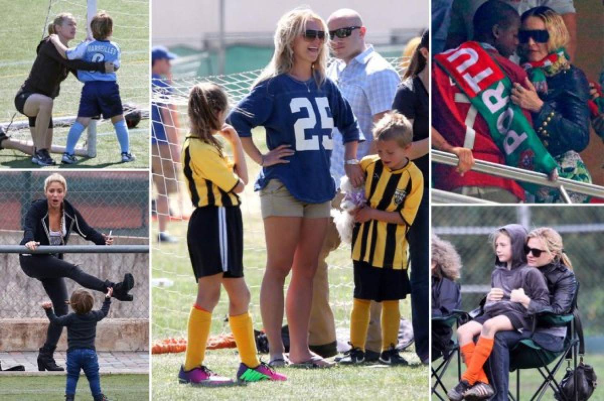 Madres famosas que apoyan a sus hijos para ser profesionales en el fútbol
