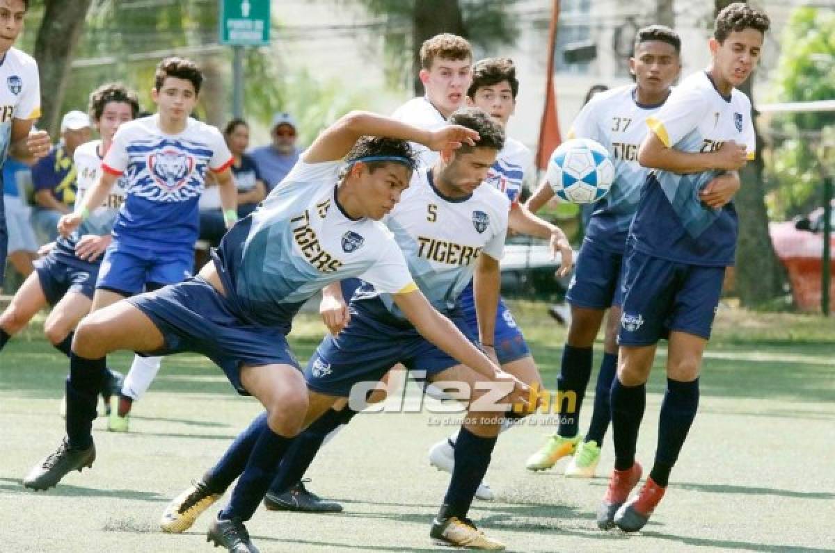 Goles, celebraciones y animadoras en la segunda jornada del Torneo de Escuelas Bilingües