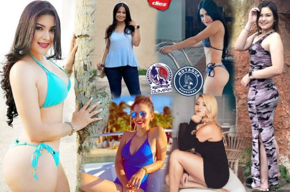 ¿Quiénes son las más bellas? Las lindas aficionadas de Olimpia y Motagua