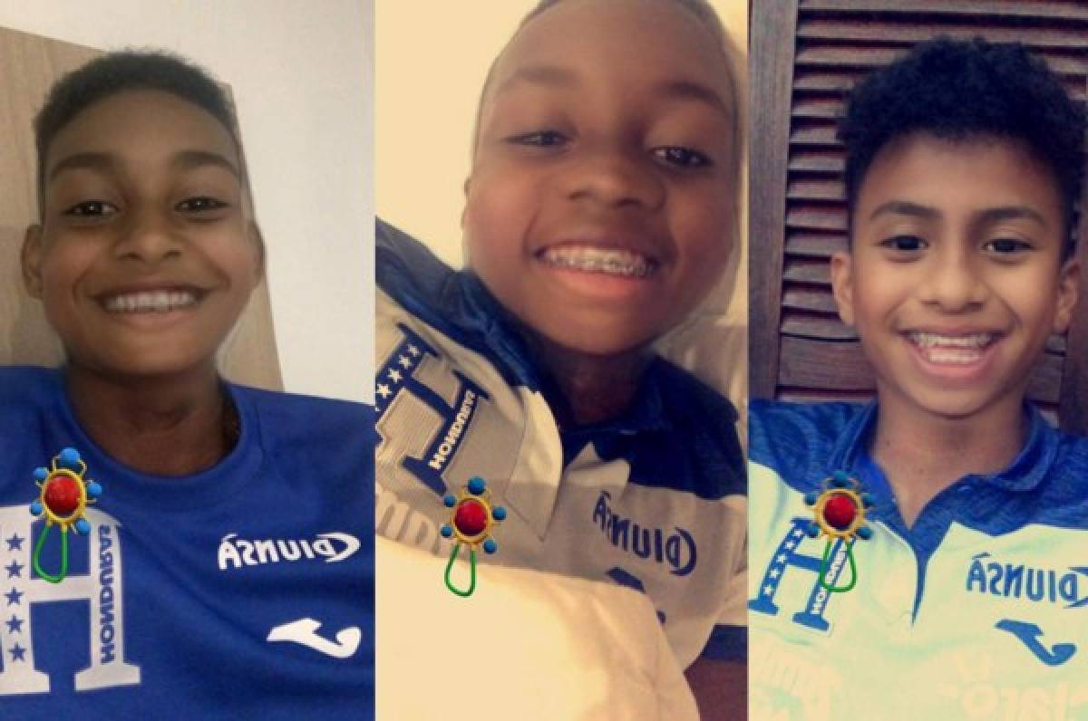 Así lucen los mundialistas de la Sub-20 de Honduras con el filtro de Snapchat