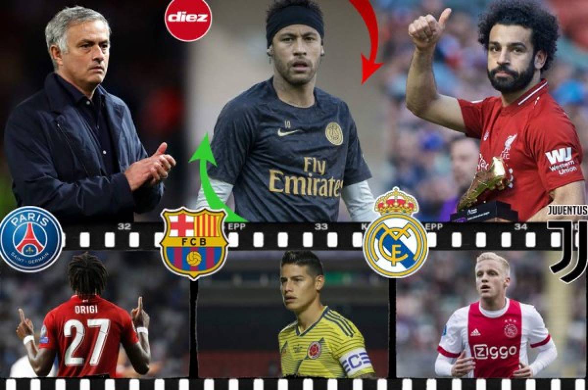 Mercado: Figura del Ajax al Real Madrid, la 'bomba' de Neymar... ¿y Salah en el Barcelona?