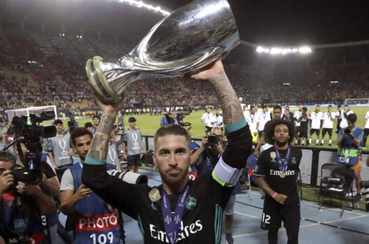 Las palabras Ramos sobre Zidane y Cristiano tras ganar la Supercopa