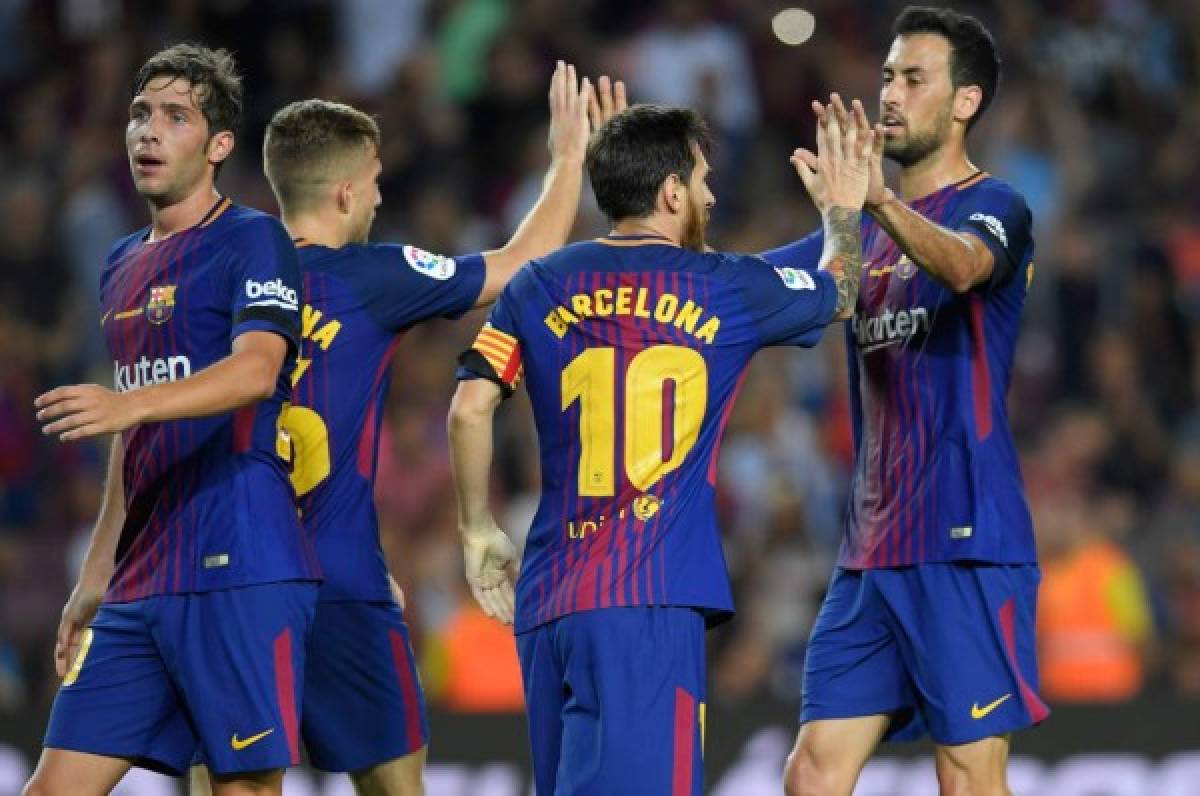 Deslucido triunfo del Barcelona en el arranque de La Liga ante el Betis