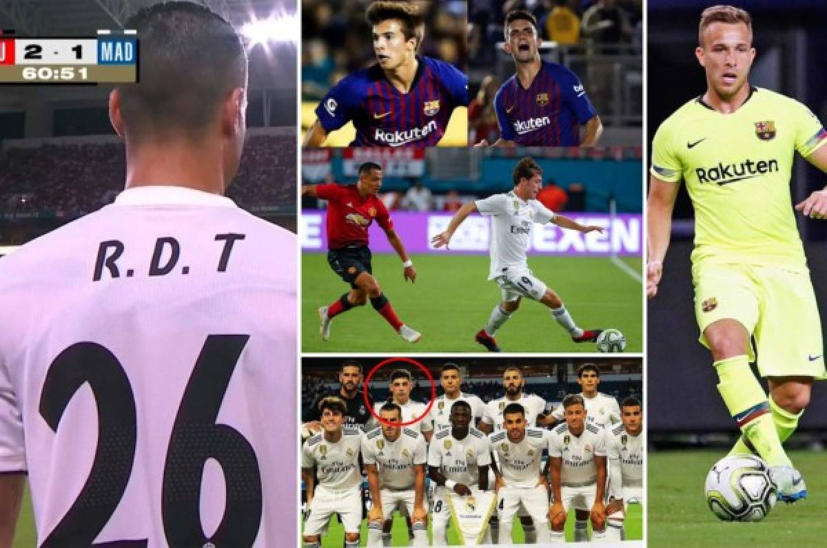 Las nuevas caras que Real Madrid y Barcelona presentan en Estados Unidos