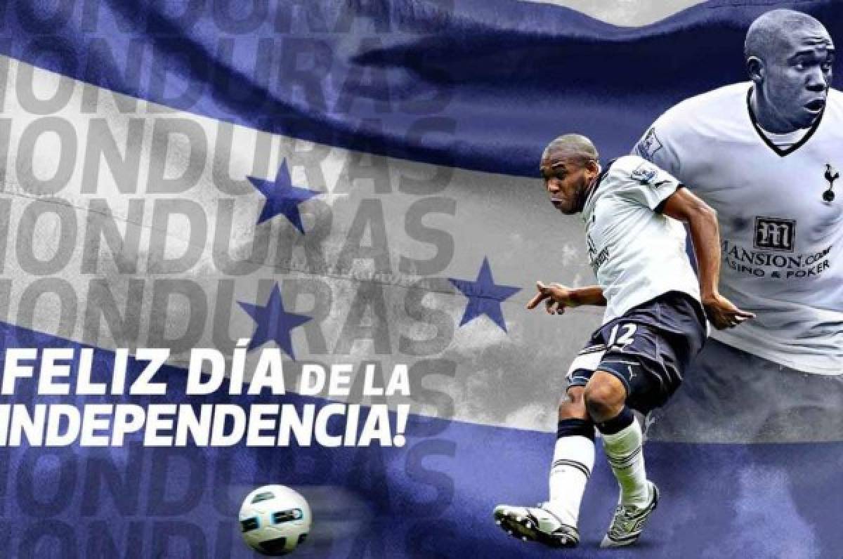 ¡Qué palabras! El Tottenham recuerda a Honduras en su día de la Independencia