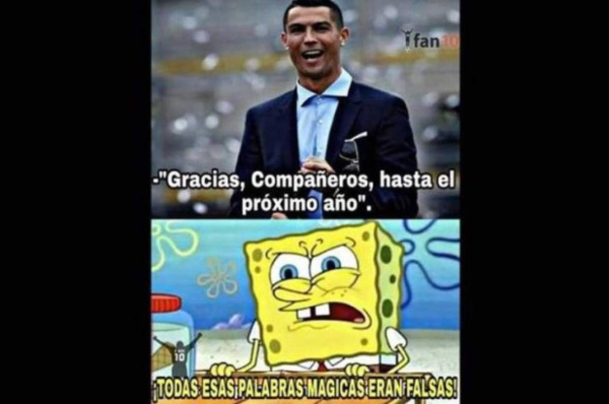 Burlas al Real Madrid: Los memes del traspaso de Cristiano Ronaldo a la Juventus