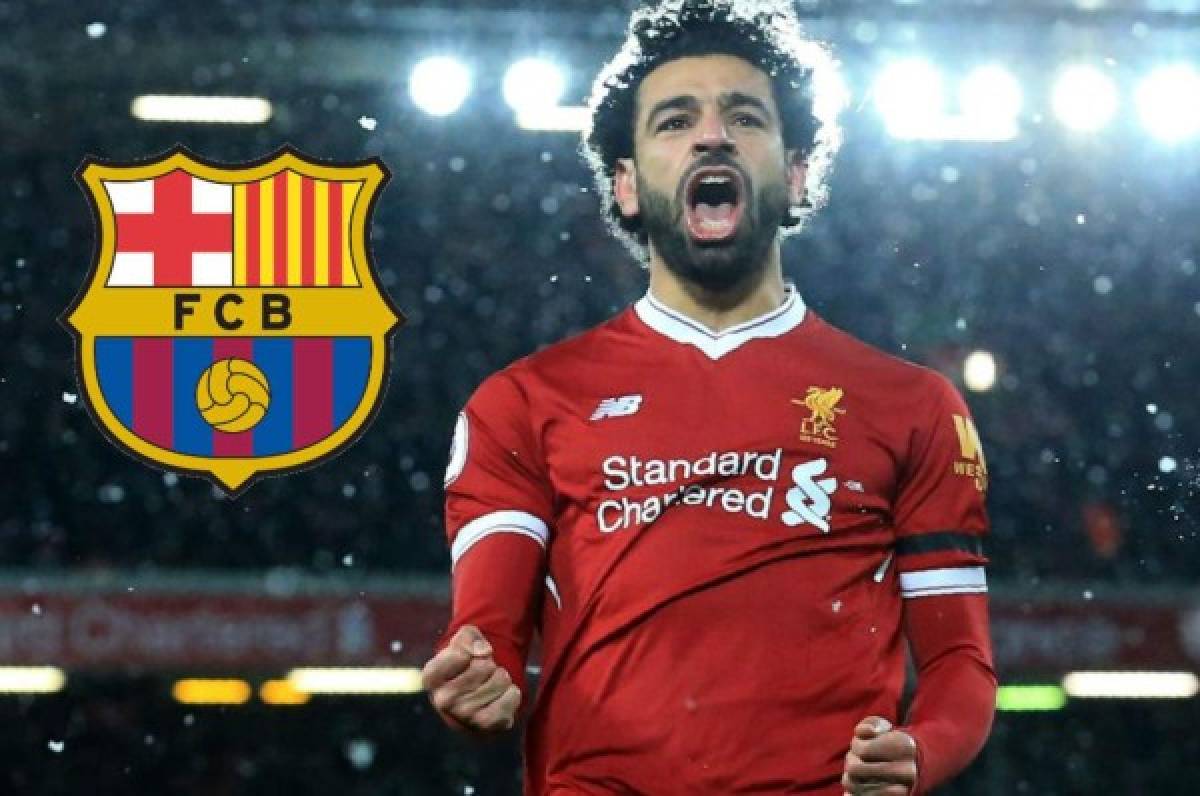 ¡BOMBAZO! Mohamed Salah es ofrecido al FC Barcelona, segús AS