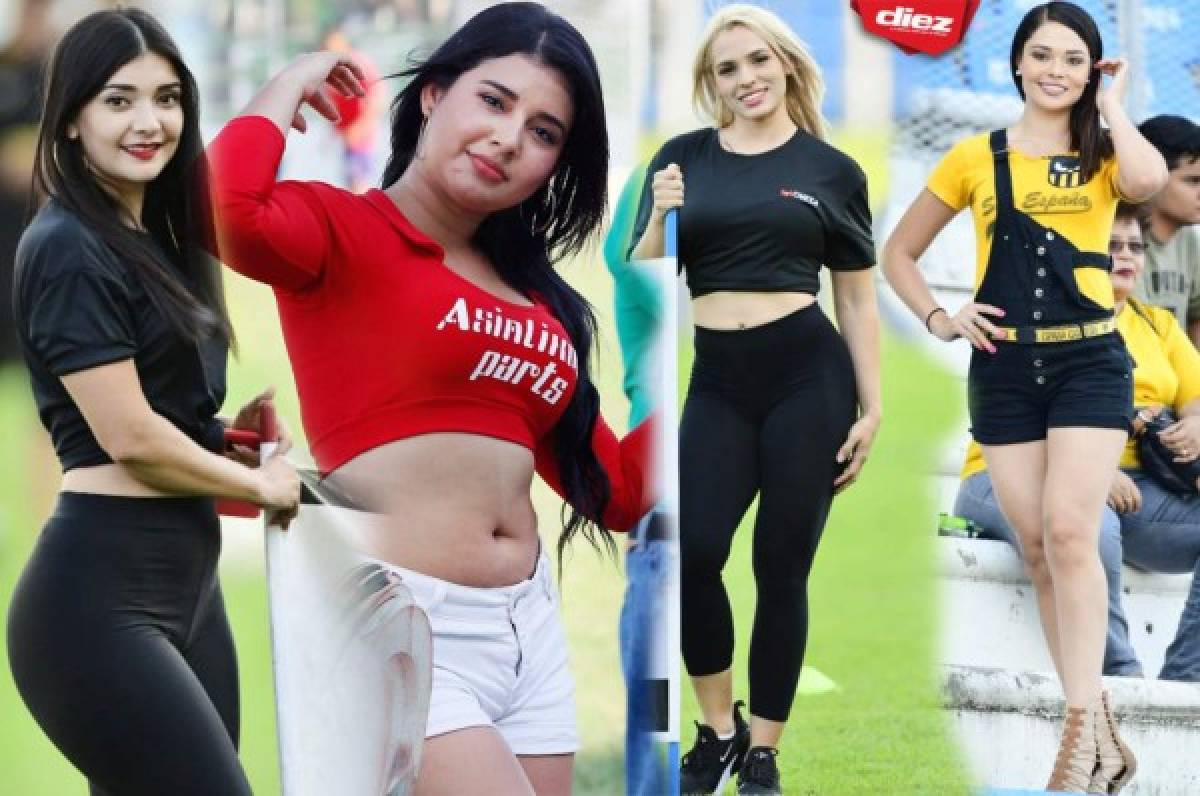 ¡Mamitas! Las chicas bellas que adornaron partidos de Liga Nacional de Honduras