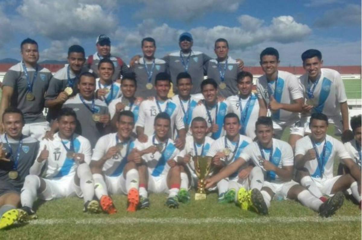 Honduras termina cuarto en el torneo Uncaf Sub-19 y Guatemala se queda con el trofeo