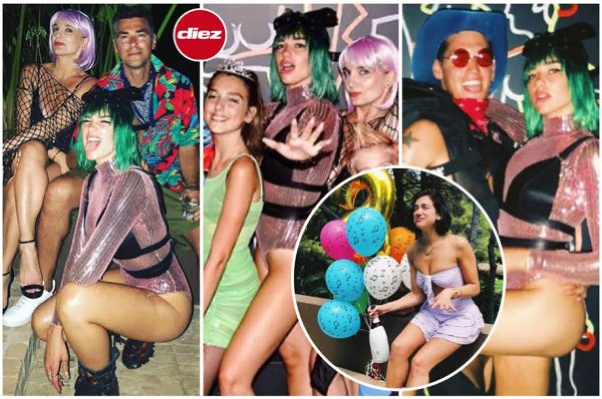 ¡Desenfrenada! Dua Lipa se monta fiestón en Ibiza tras cumplir 23 años