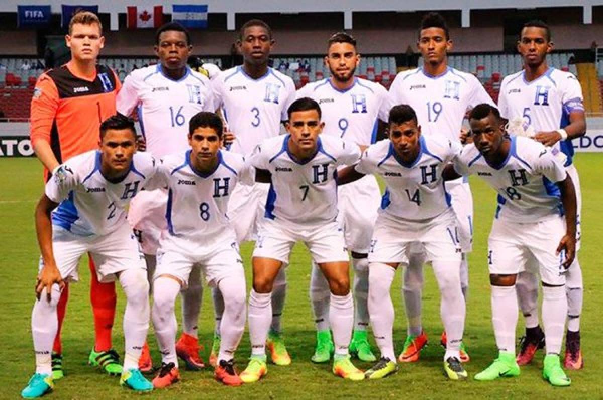 Selección sub-20 de Honduras a su primer choque por el boleto al Mundial