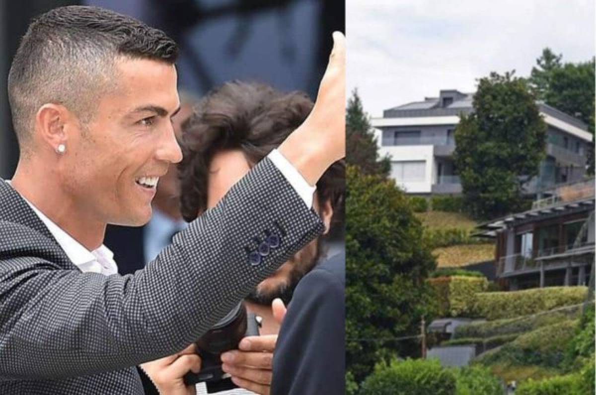 Una villa moderna: Así es la nueva mansión de Cristiano Ronaldo en Turín