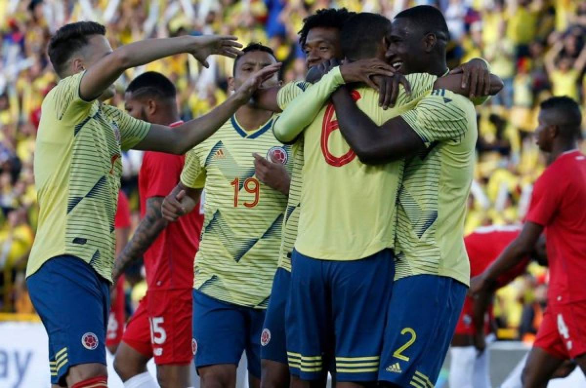 Colombia arrolla a Panamá en amistoso previo a Copa América