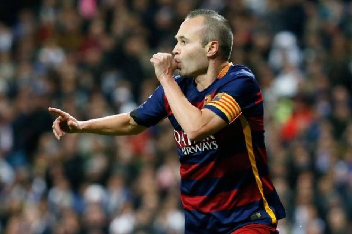 Iniesta: ''Me quedo con el 2-6 y el 5-0 contra el Real Madrid''