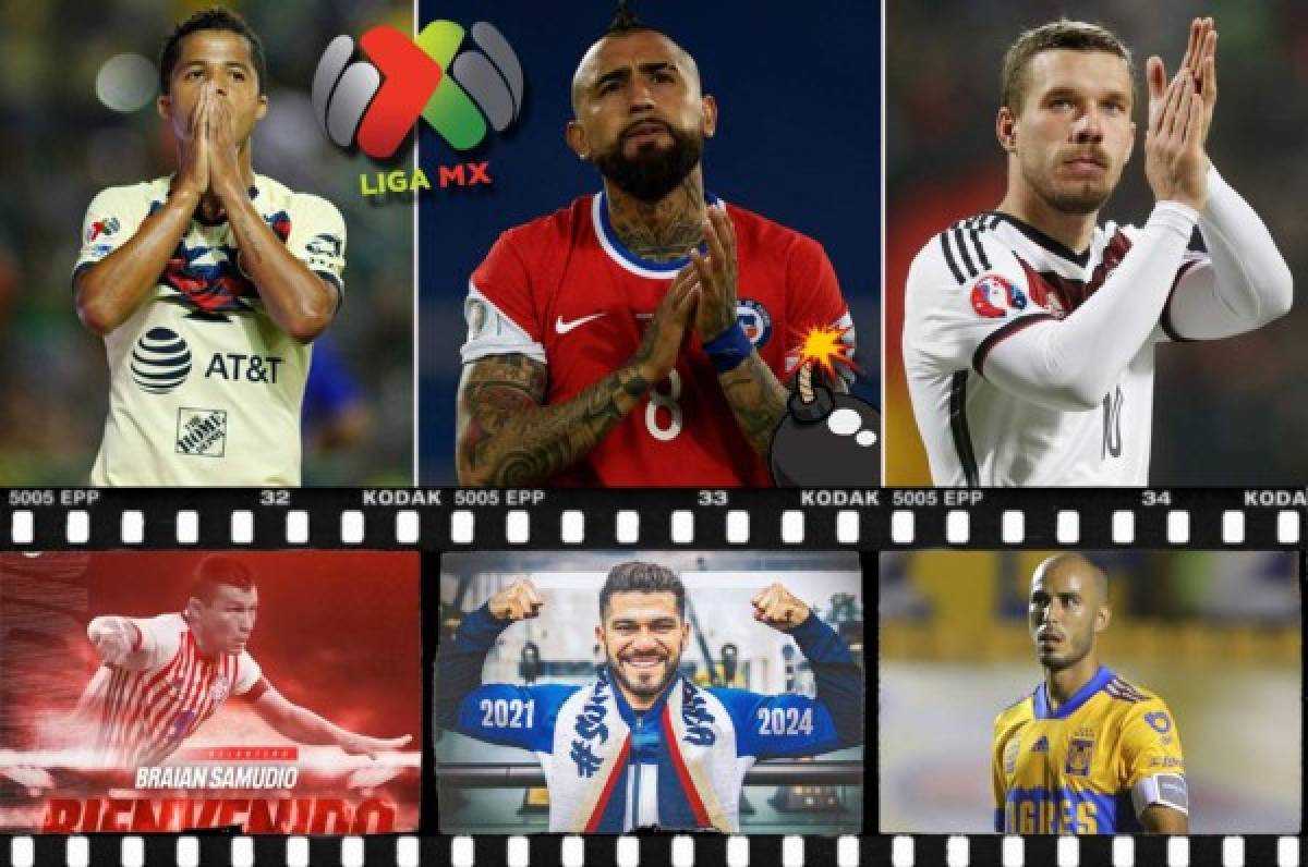 Fichajes Liga MX: América confirma sorpresivas salidas, el anuncio de Arturo Vidal y Podolski es noticia
