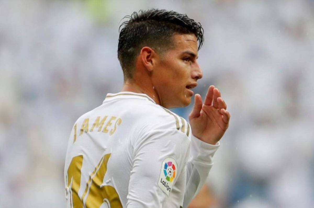Adiós clásico: Real Madrid pierde a James Rodríguez por un mes y medio tras una lesión