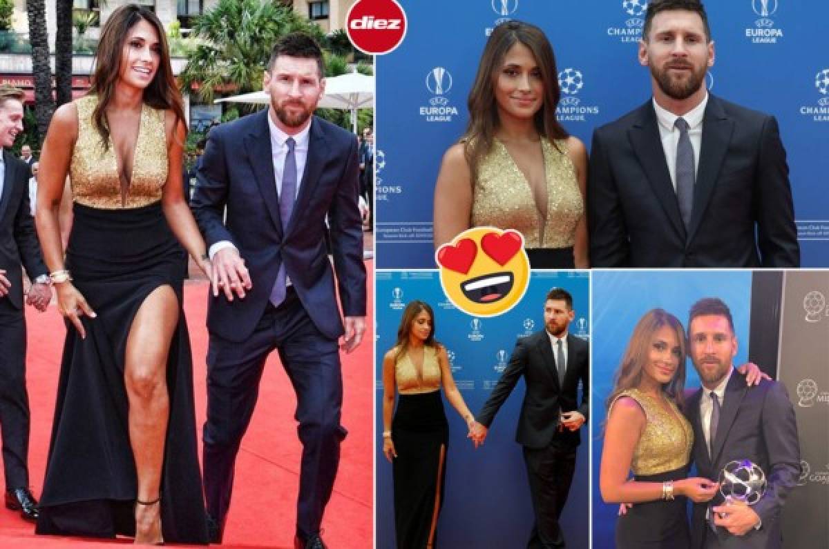 ¡Qué fotos! Antonella Roccuzzo levanta suspiros durante el sorteo de la Champions