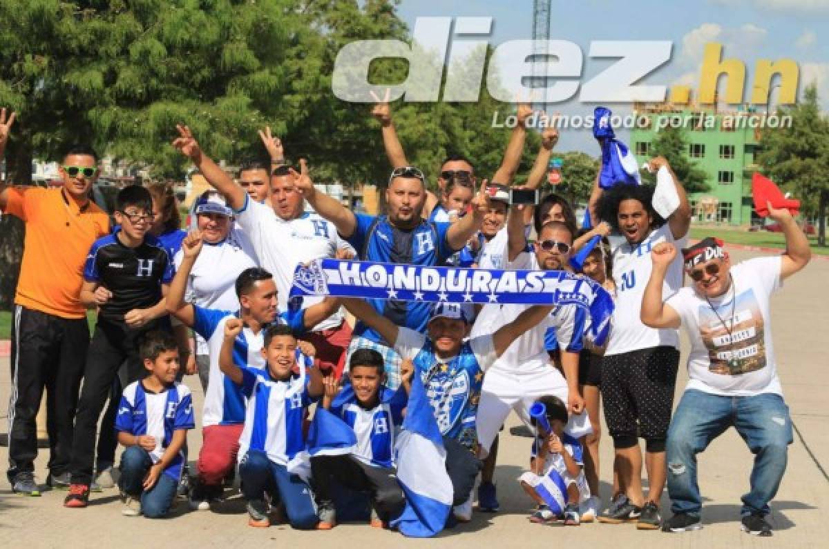 ¿Quién es la rubia? Belleza y fervor previo al Honduras-Canadá