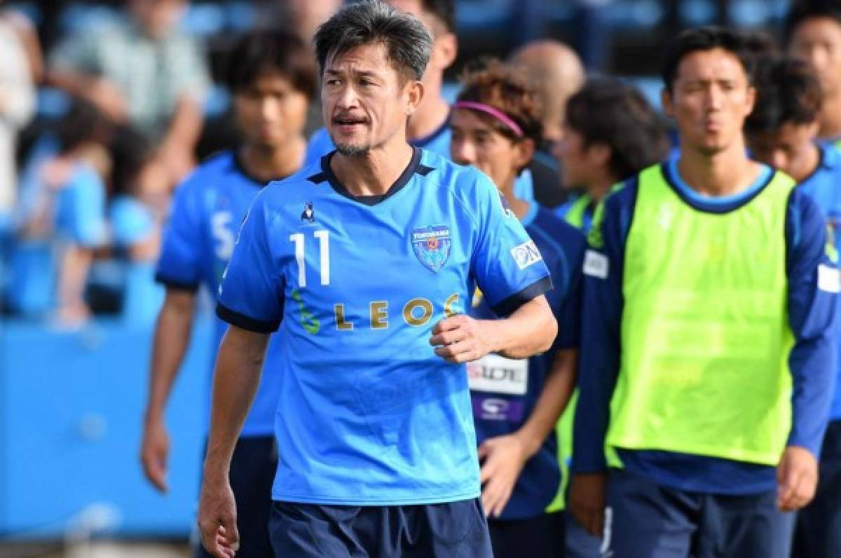 Kazu Miura, primer jugador de más de 50 años que marca en la liga japonesa