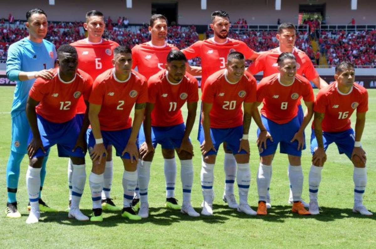 Duro amistoso de Costa Rica ante Inglaterra previo al Mundial de Rusia