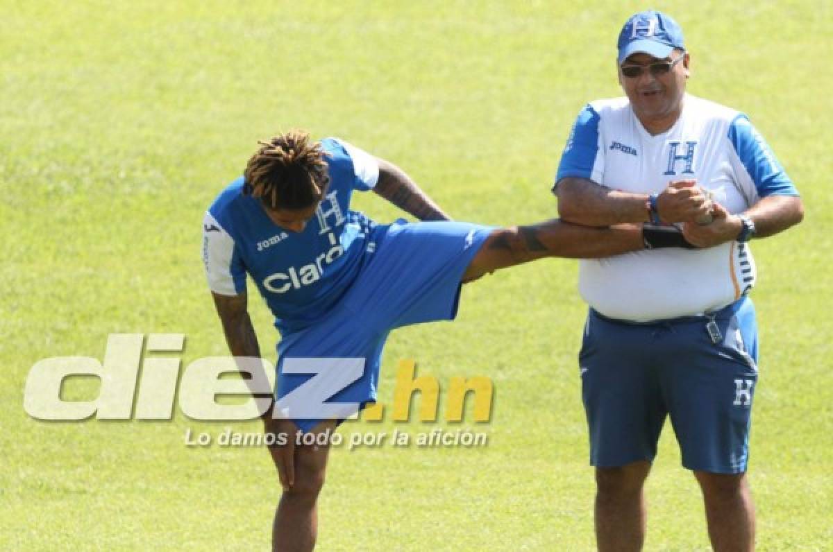 Honduras hizo su último entrenamiento previo al juego contra Costa Rica