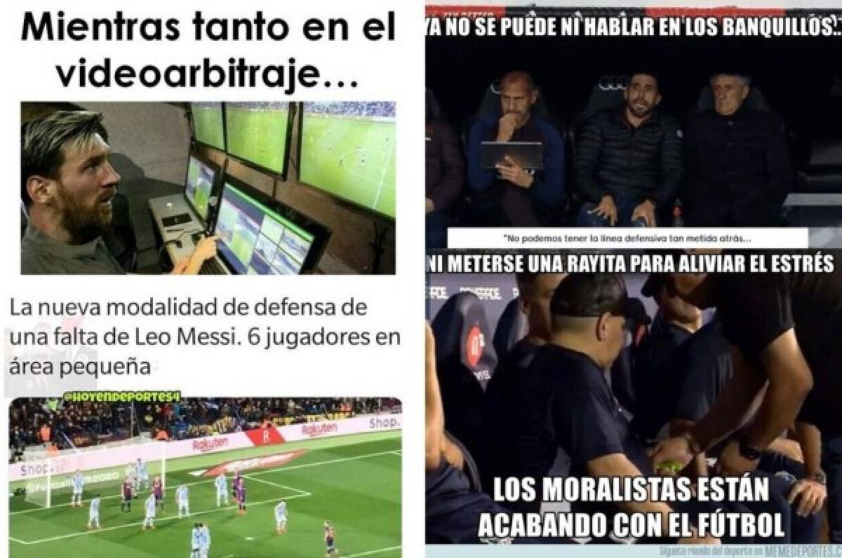 Messi y el VAR, protagonistas de los memes en triunfo del Barcelona ante Real Sociedad
