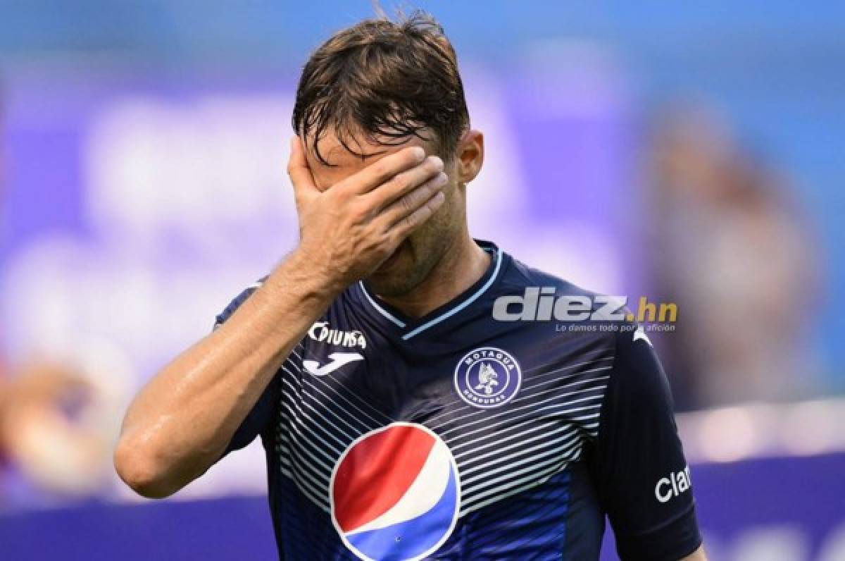 Gonzalo Klusener y sus horas bajas con el Motagua: tres meses sin celebrar un gol