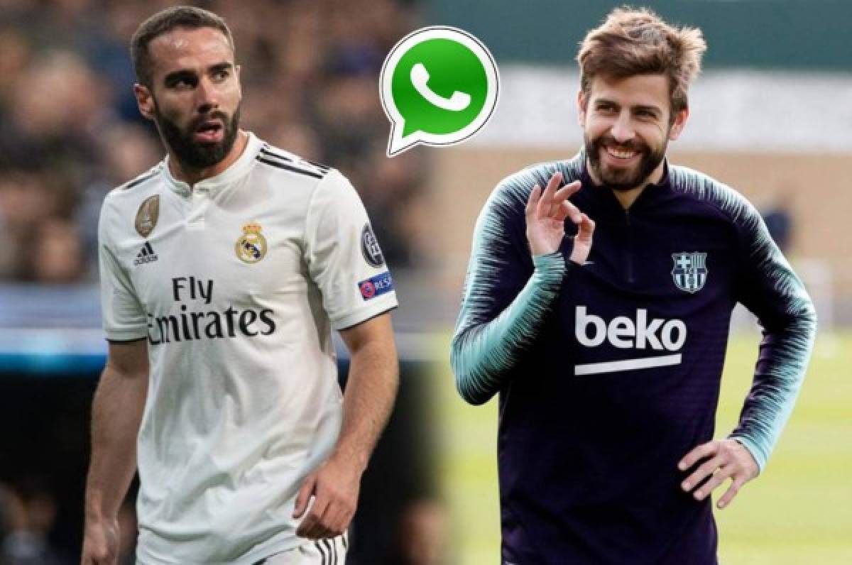 Carvajal y su dardo al Barça: ''Nuestro grupo de Whatsapp es más precavido''