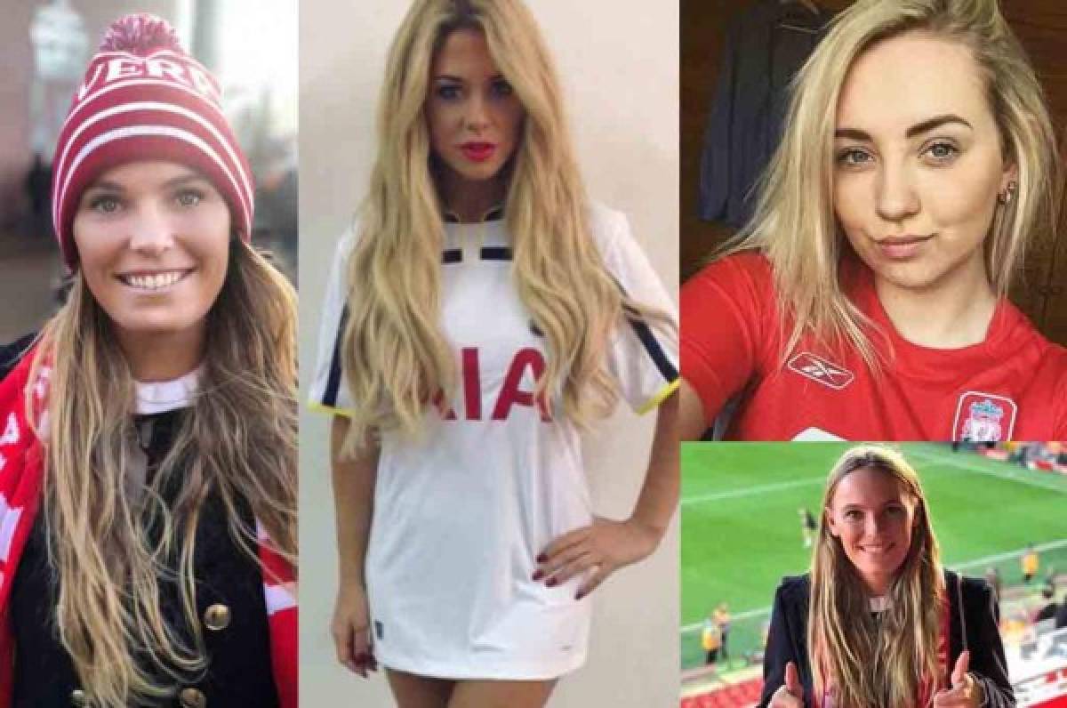 ¡Infartantes! Así son las aficionadas más candentes del Liverpool y Tottenham