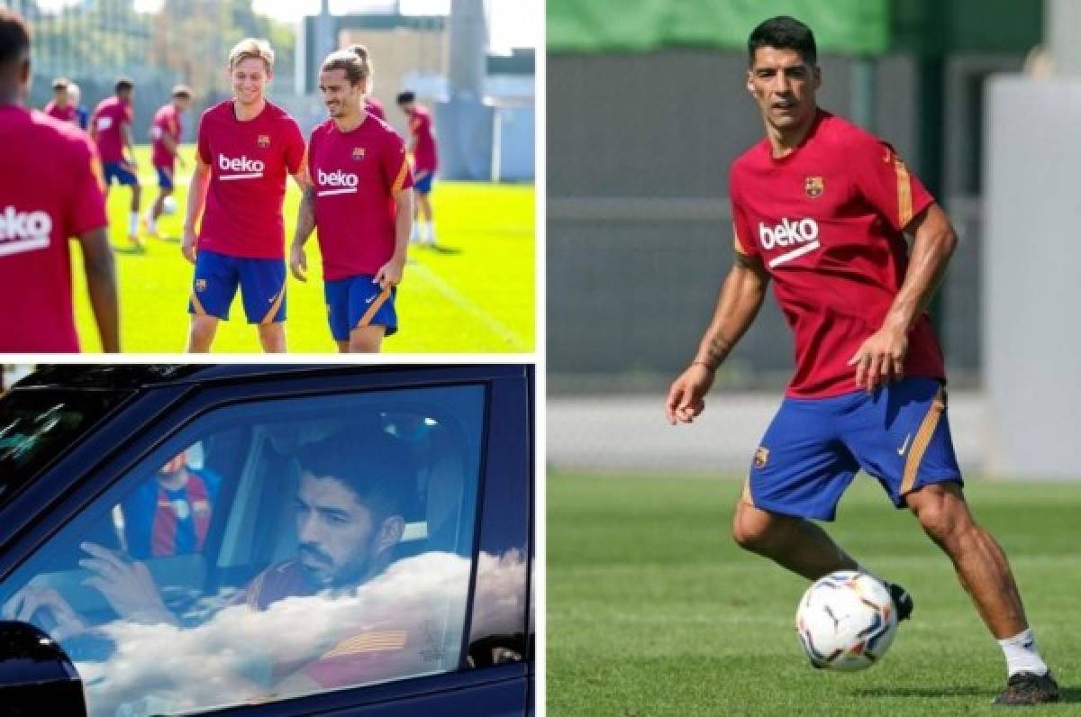 Así fue el último día de Luis Suárez con el Barcelona: Lágrimas, la cara de Messi y hasta risas