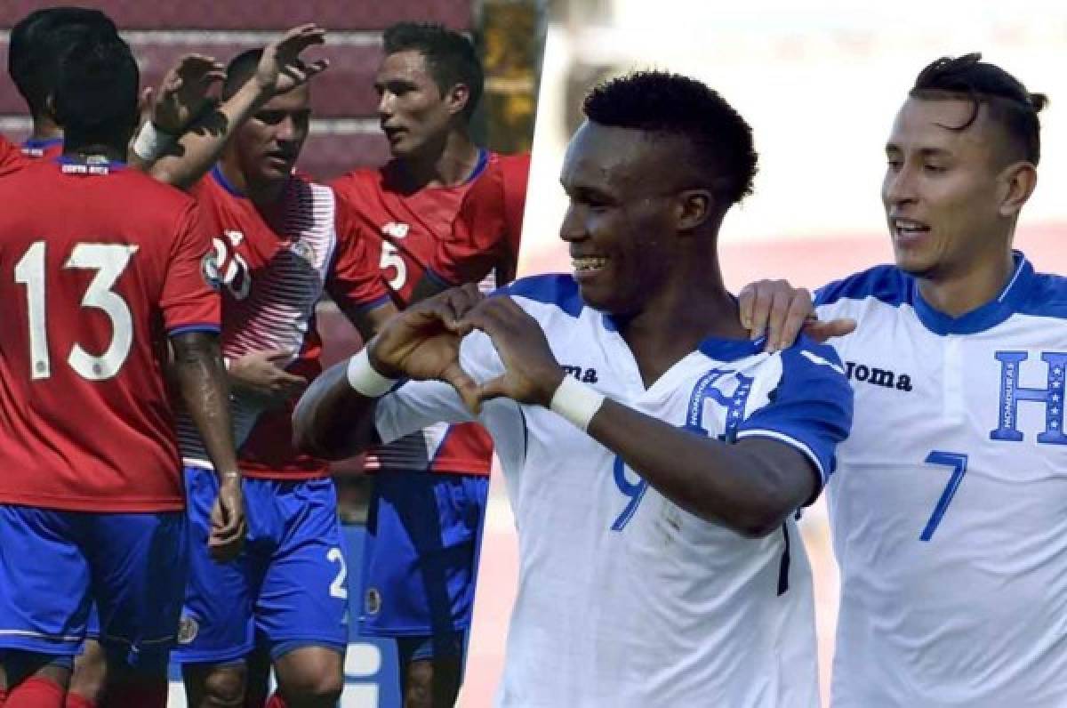 Honduras-Costa Rica, un duelo con sabor a Copa y Eliminatoria