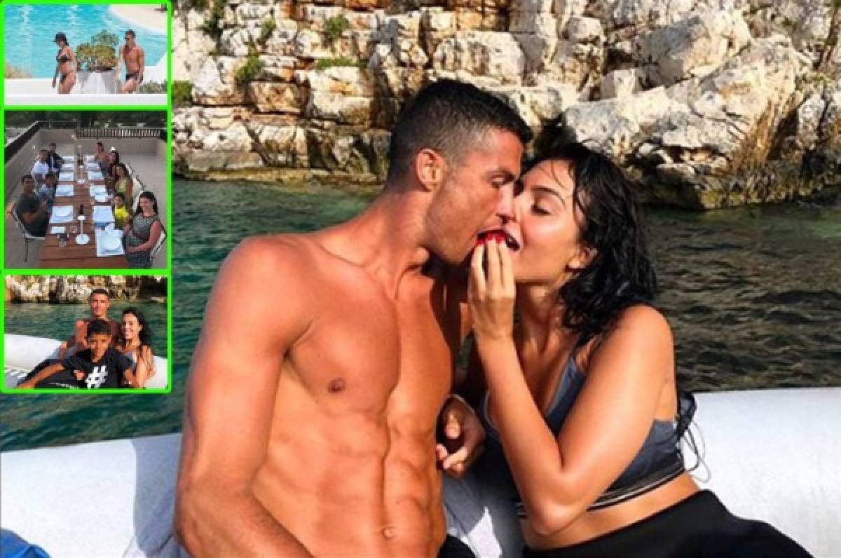 FOTOS: Así pasa las vacaciones Cristiano Ronaldo en Grecia