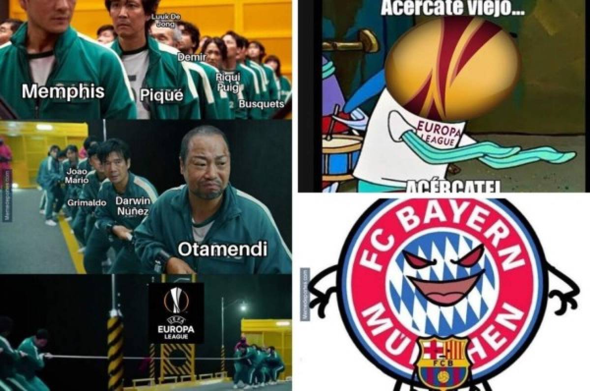 Barcelona puede terminar jugando en la Europa League y no se salvan de los memes