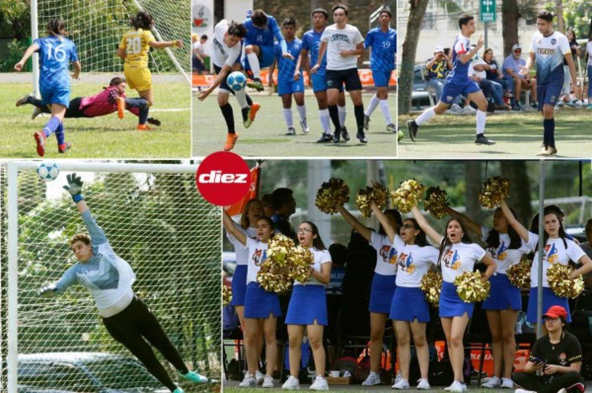 Goles, celebraciones y animadoras en la segunda jornada del Torneo de Escuelas Bilingües