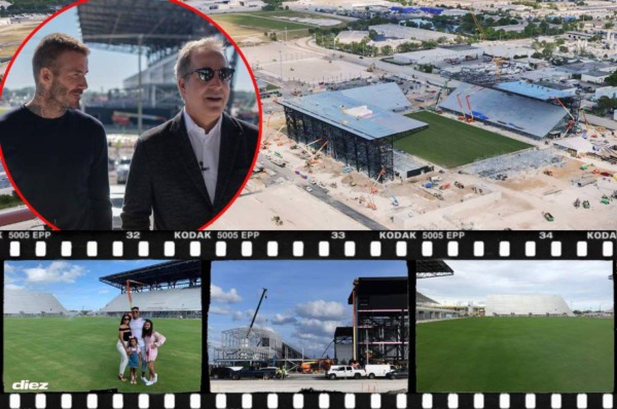 Así está quedando el estadio del Inter de Miami de Beckham para su debut en la MLS