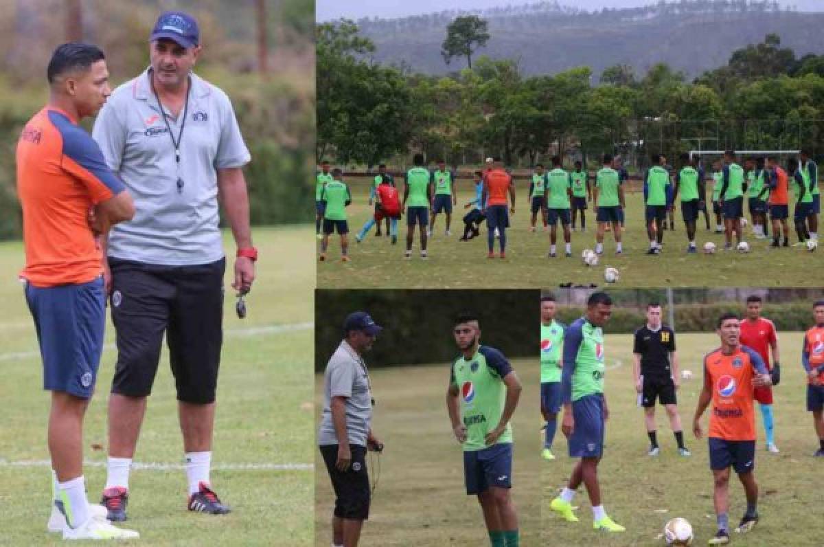 ¡En fotos! Presencia de Emilio Izaguirre y mucha concentración en el entreno de Motagua