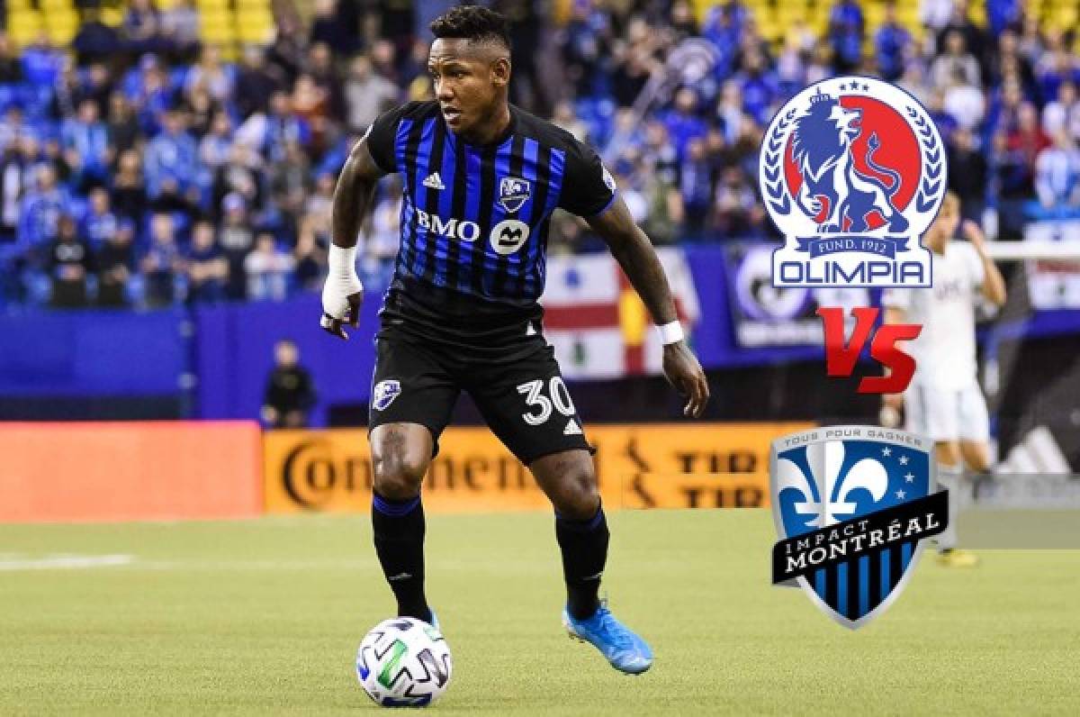 El delantero hondureño Romell Quioto es la figura del Impact Montreal de Canadá que está enfrentando al Olimpia en la Champions de Concacaf.