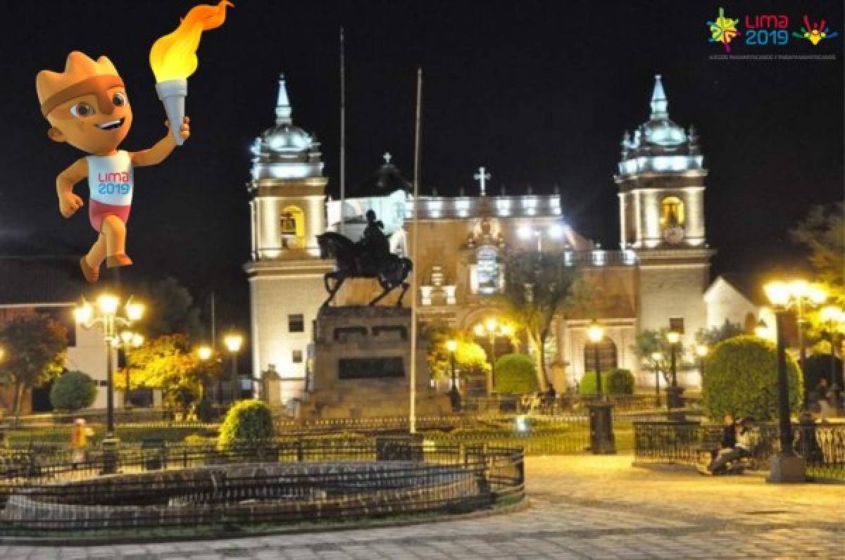 La antorcha de los Juegos Panamericanos llega a Ayacucho, Perú  