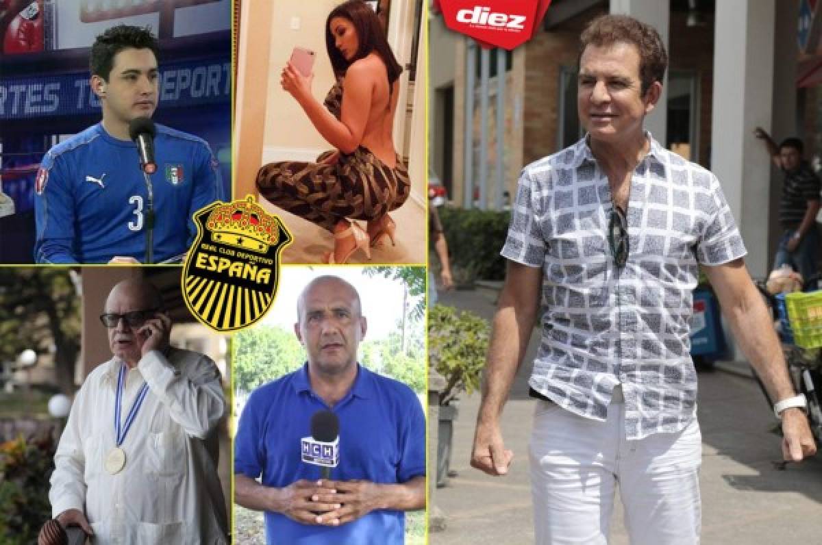 Personajes de Honduras que le van a Real España ¿Es Nasralla aurinegro?