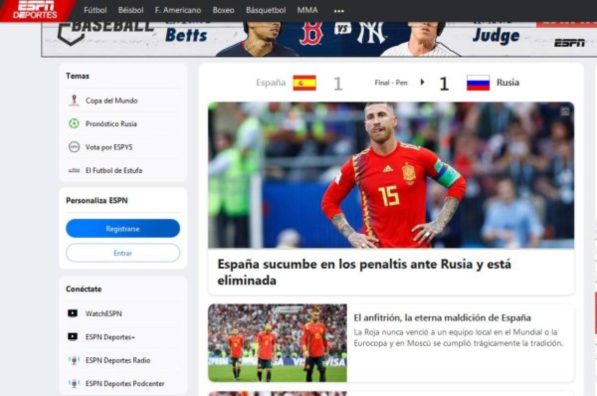 Prensa española e internacional ataca a España por eliminación en Rusia