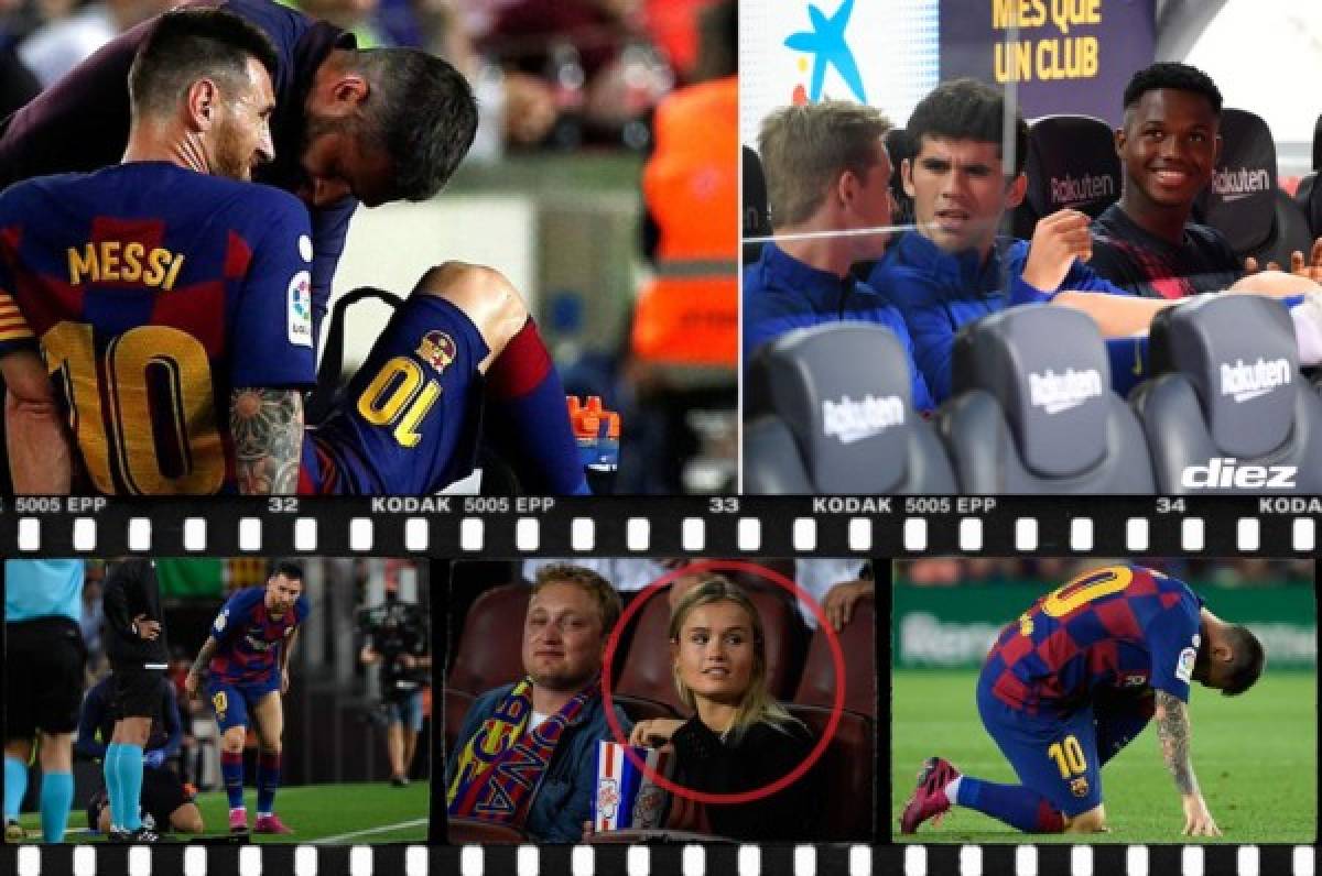 No viste en TV: La hermosa chica en las gradas, el dolor de Messi y así lo vivió Arturo Vidal