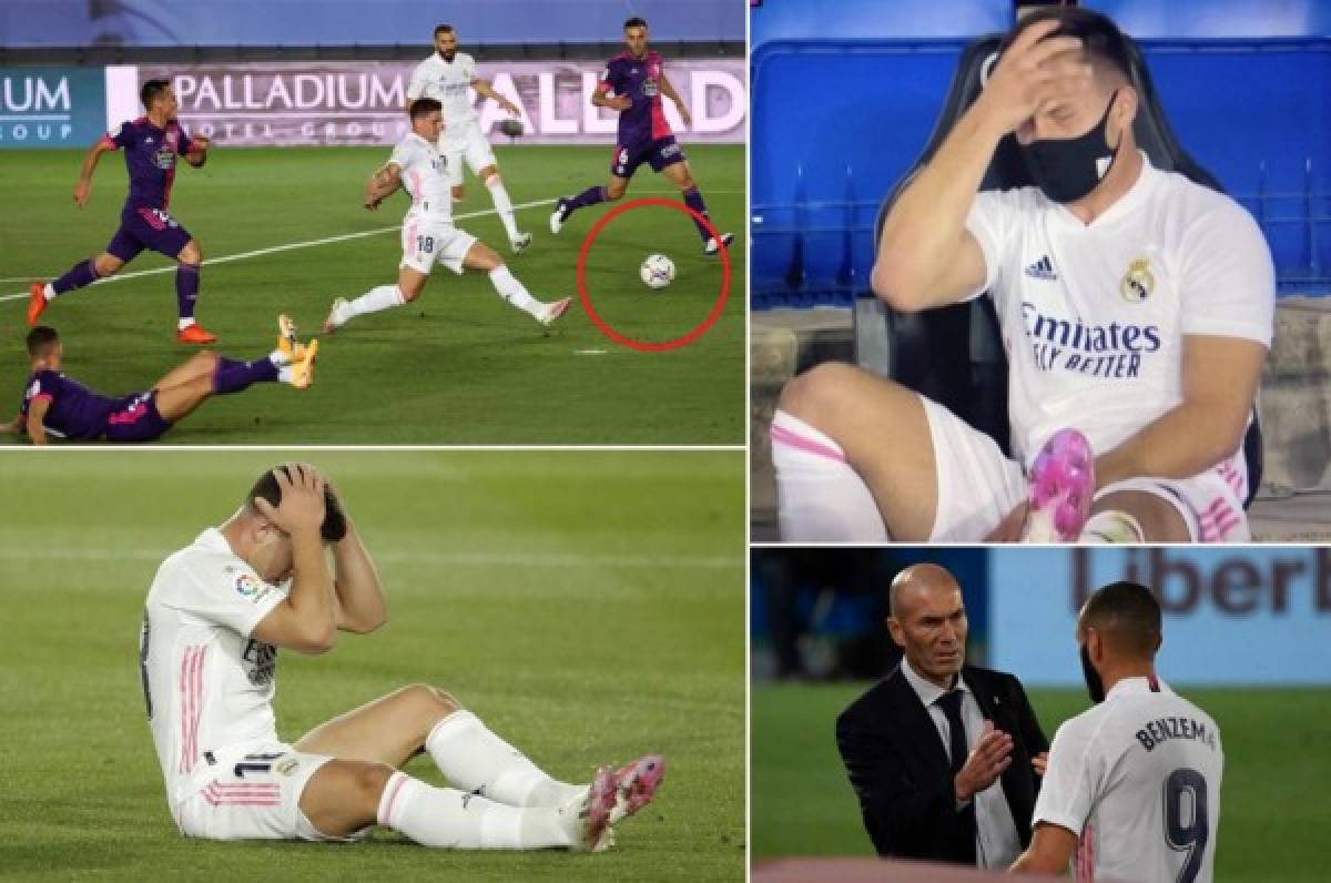 El fallo de Jovic que muchos no pueden creer y así fue captado Hazard con Florentino Pérez