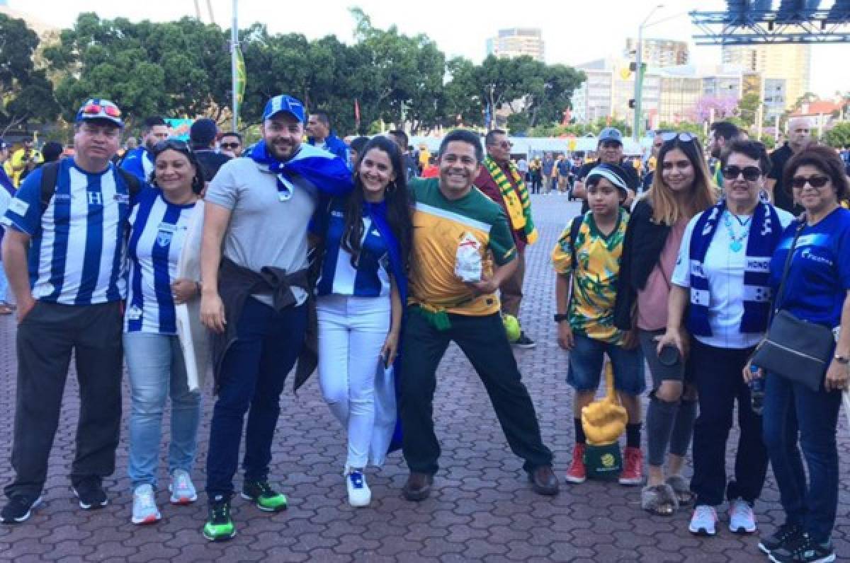 Así es el espectacular ambiente en el ANZ Stadium de Sídney para el Australia-Honduras