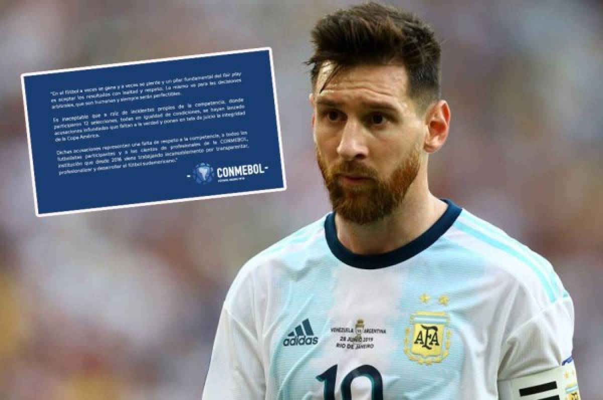 ¡La Conmebol le responde con todo a Messi tras ser acusada de corrupción!